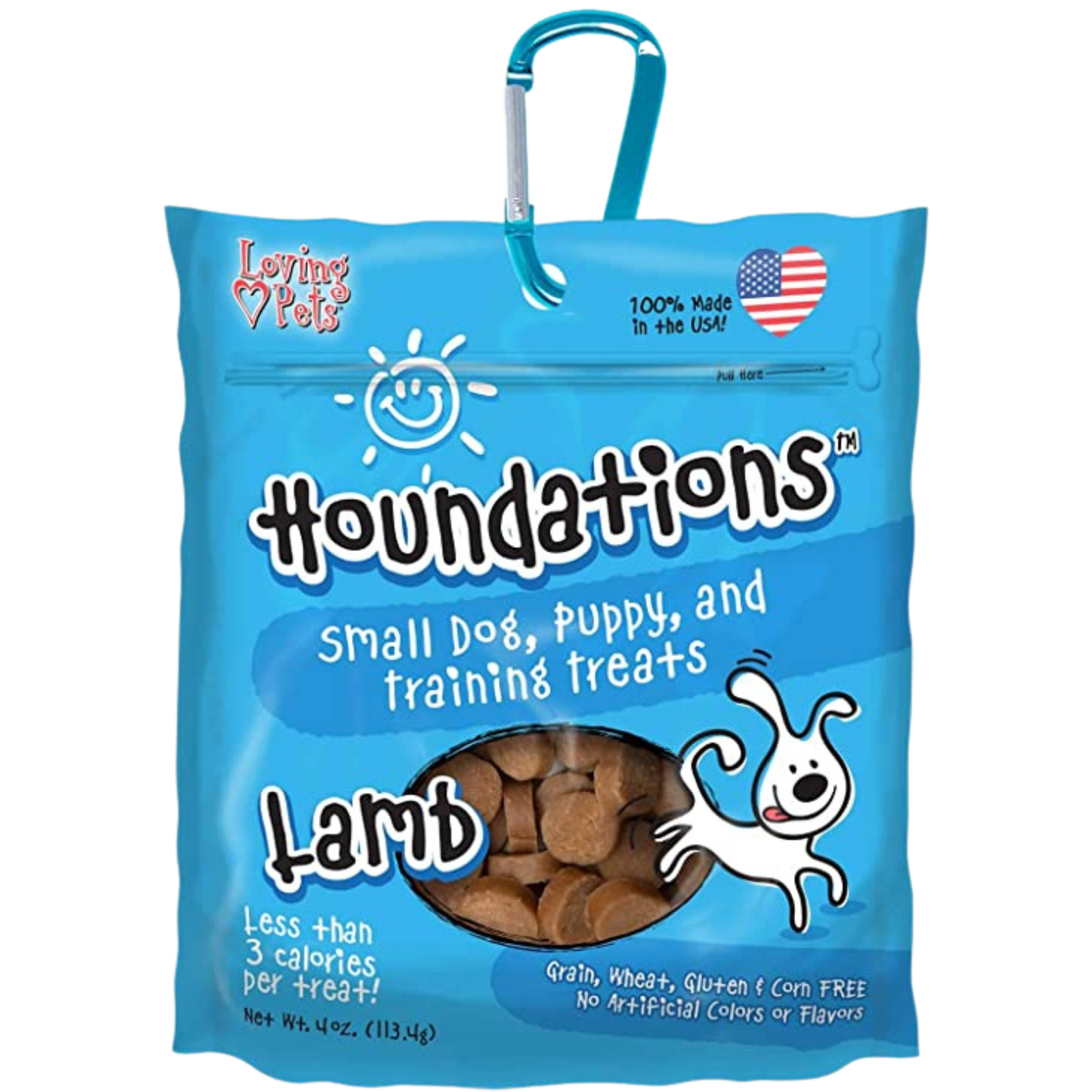 HOUNDATIONS DOG SNACK LAMB - CORDERO X 4 OZ - 113 GR