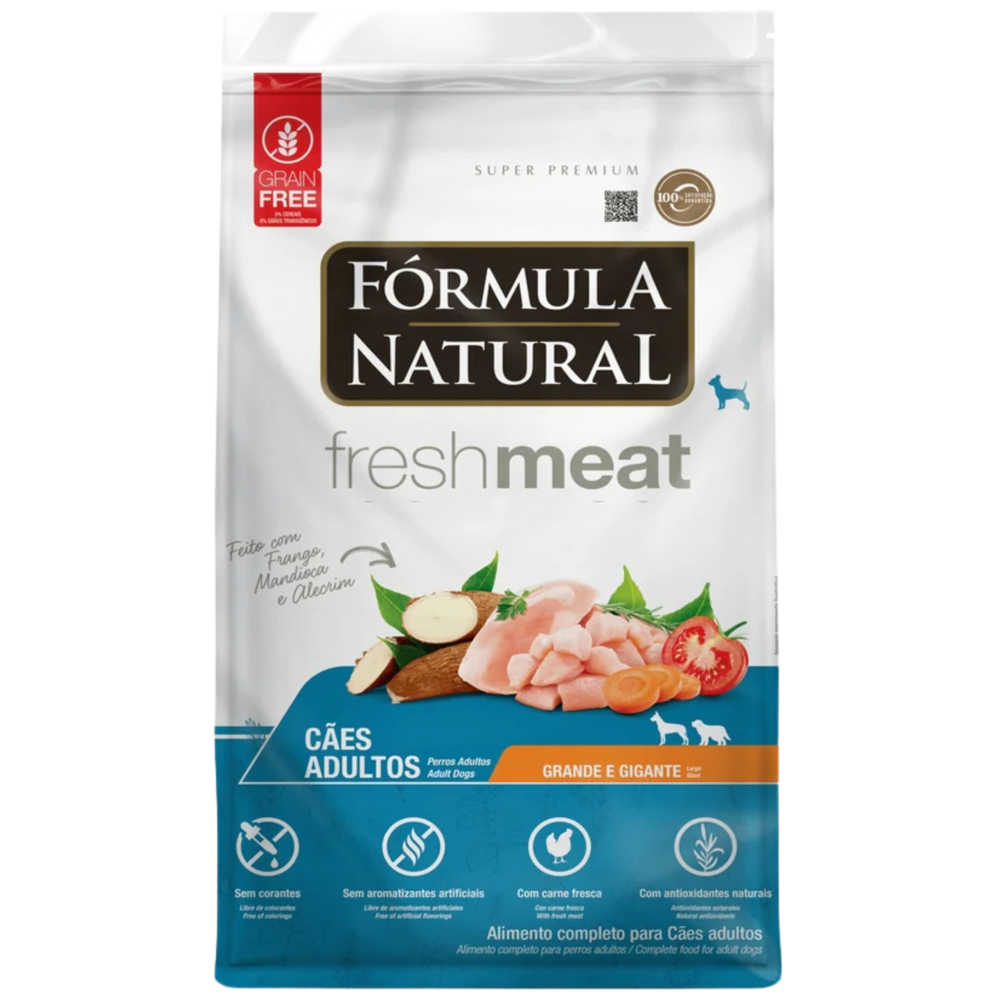 FRESH MEAT CAES FILHOTES GRANDE Y GIGANTE POLLO X 2.5 KG