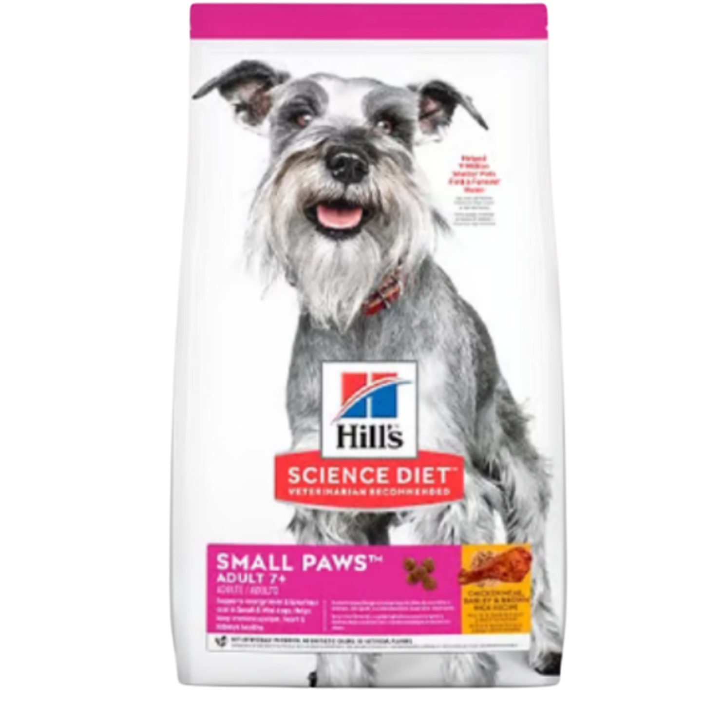 HILLS C ADULTO 7+ SMALL PAWS X 4.5 LB
