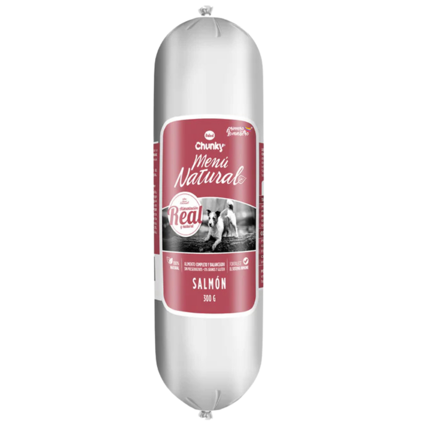 MENU NAT SALMON DOG X 300G