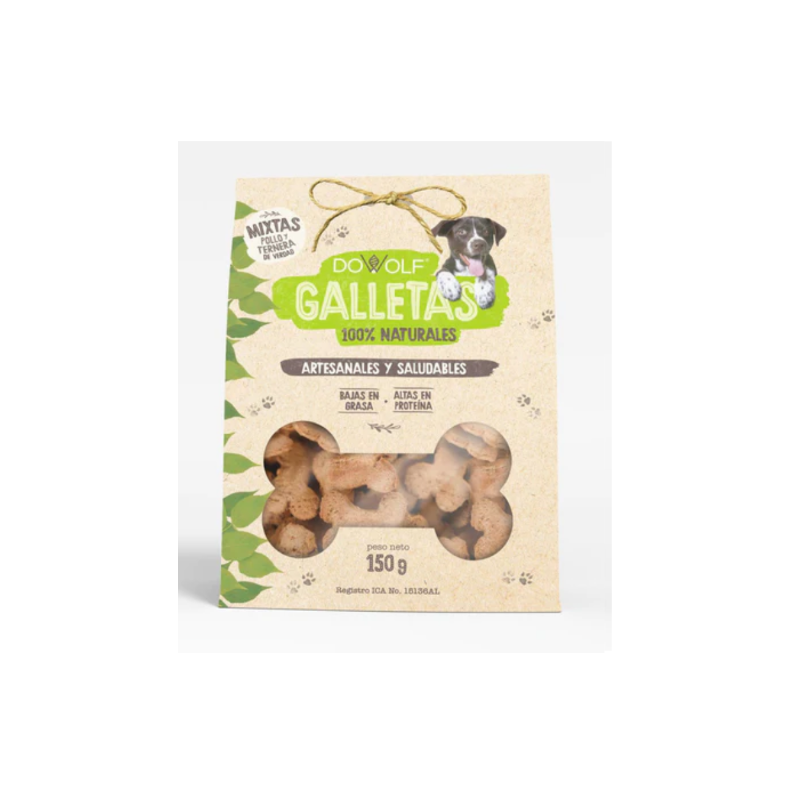 GALLETA POLLO Y ZANAHORIA X 150 GR