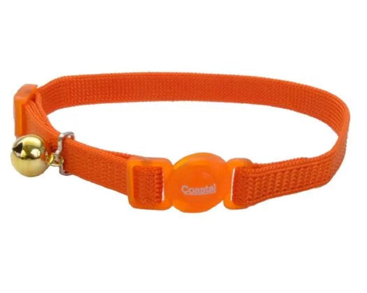 COASTAL COLLAR GATO SAFE NARANJA