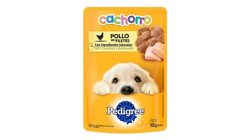 PEDIGREE POUCH CACHORRO POLLO  X 100 GR