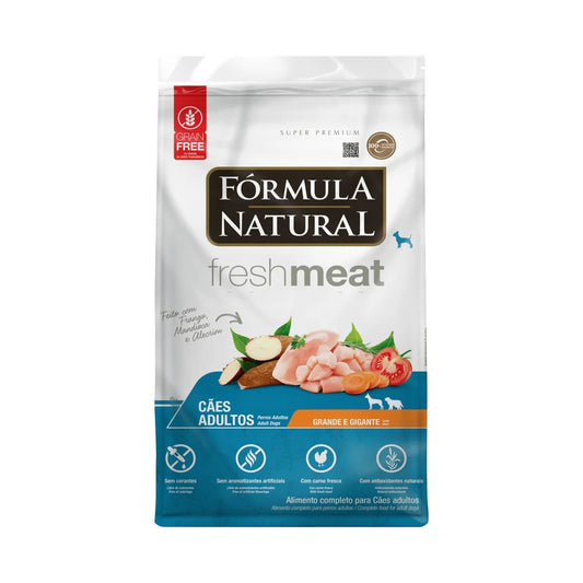 FRESH MEAT CAES ADULTOS GRANDES Y GIGANTES POLLO X 12 KG