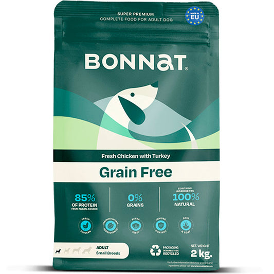 BONNAT GRAIN FREE CANINE AD SMALL BREEDS X 2 KG