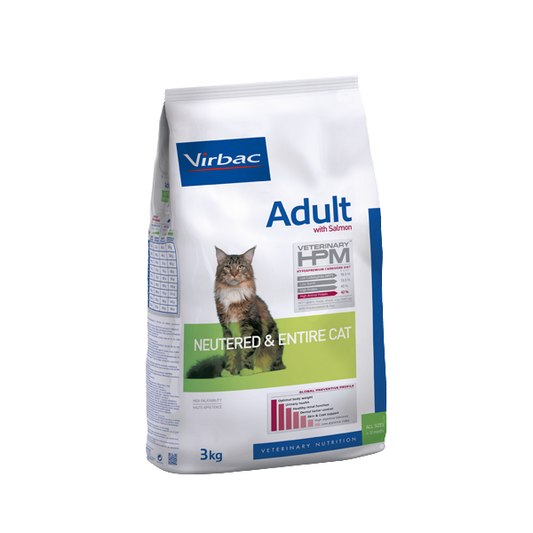 VIRBAC ADULTO CAT SAUMON N & E X 1.5 KG