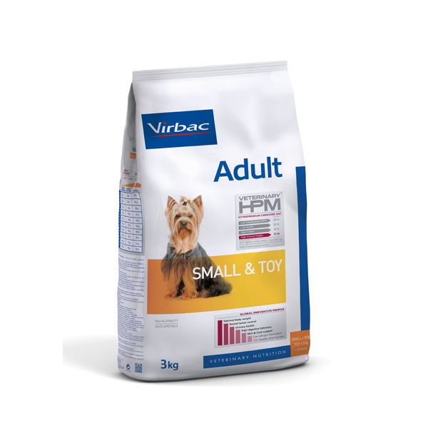 VIRBAC ADULTO DOG SMALL & TOY X 7 KG