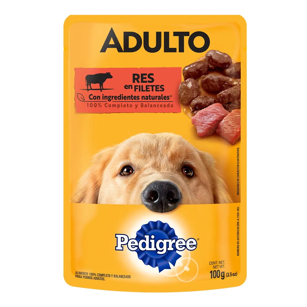 PEDIGREE POUCH ADULTO CARNE X 100 G