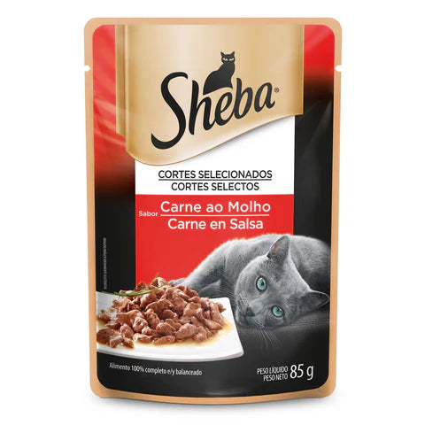 SHEBA POUCH CARNE  40X85 GR
