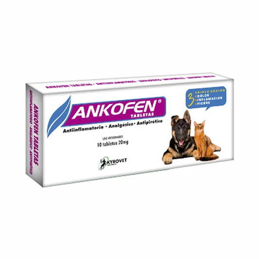 ANKOFEN CAJA  X 10 TABS KYROVET