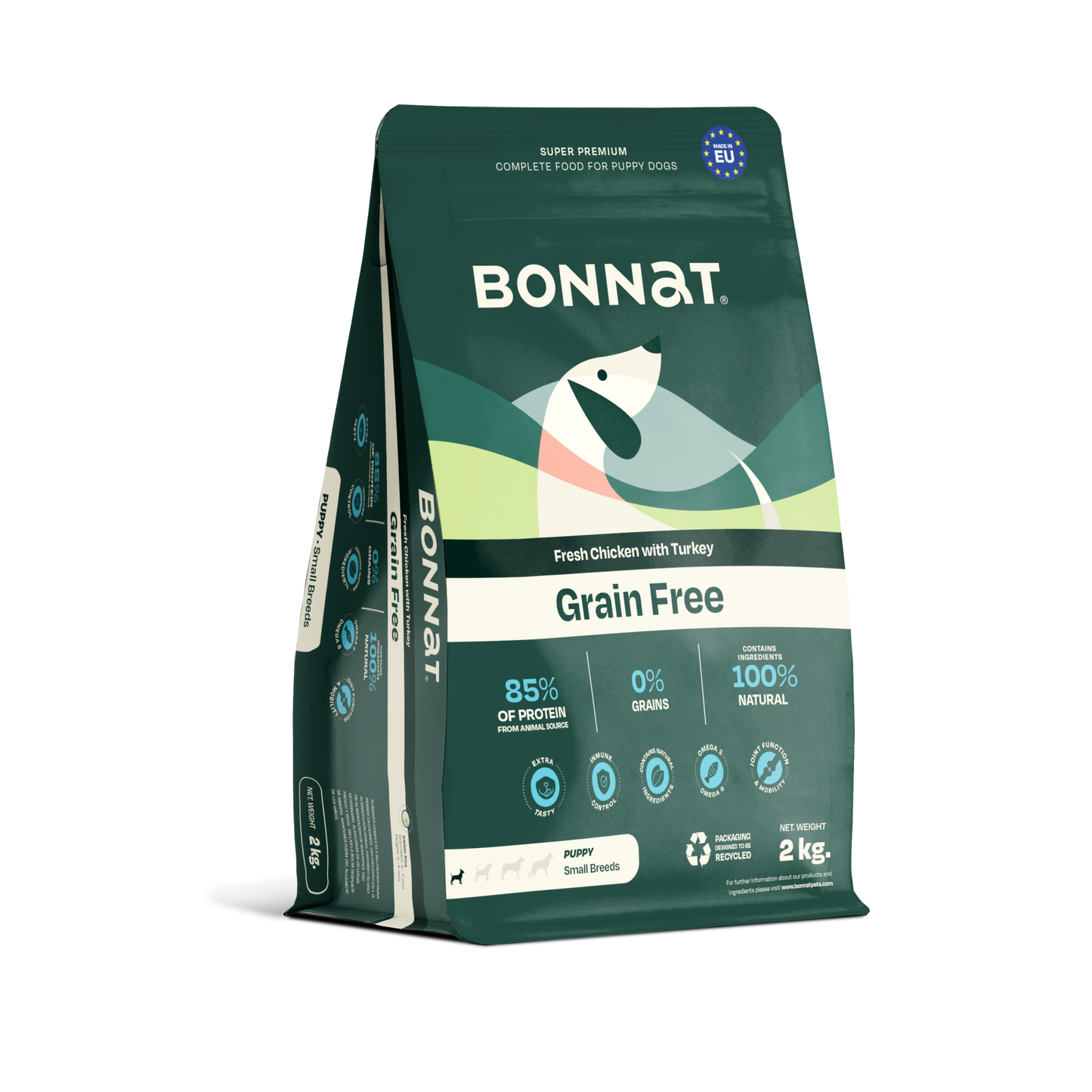 BONNAT GRAIN FREE CANINE PUPPY SMALL BREEDS X 2 KG