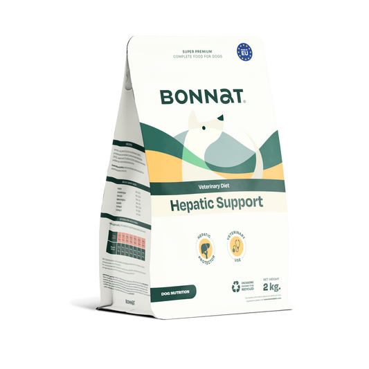 BONNAT VETERINARY DIET CANINE HEPATIC SUPPORT X 2 KG