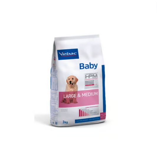 VIRBAC BABY DOG LARGE & MEDIUM X 3 KG