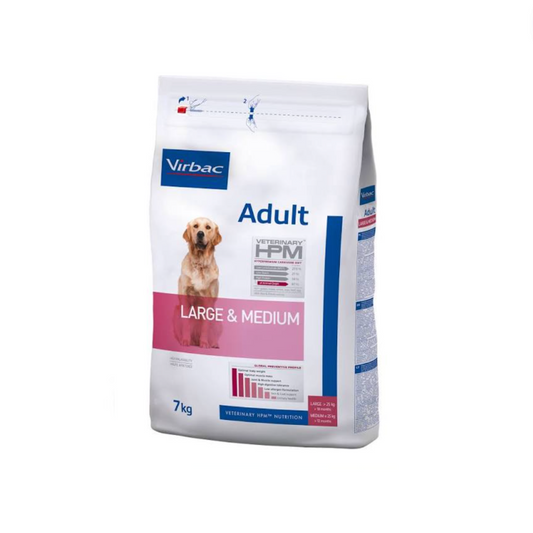 VIRBAC ADULTO DOG LARGE & MEDIUM X 12 KG