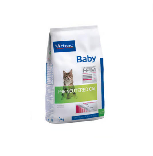 VIRBAC BABY CAT PRE NEUTERED X 1.5 KG