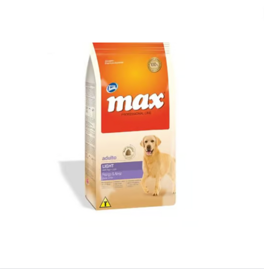 MAX C LIGHT FRANGO Y ARROZ X 2 KG