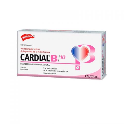 CARDIAL B 10 MG X 20 COMPRIMIDOS