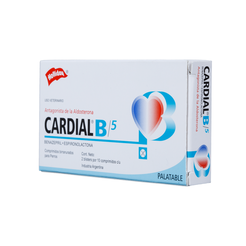 CARDIAL B 5 MG X 20 COMPRIMIDOS