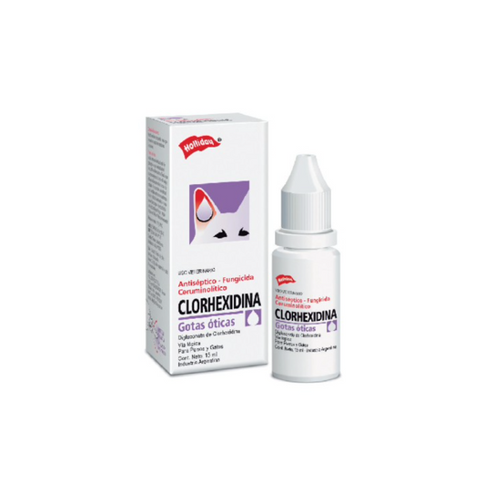 CLORHEXIDINA GOTAS OTICAS X 15 ML