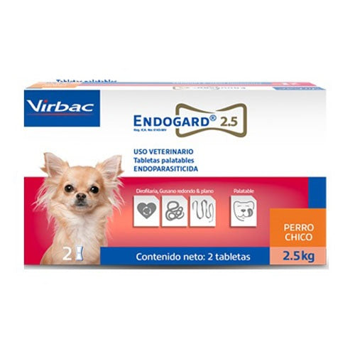 ENDOGARD 2.5 KG X2 TAB VIRBAC