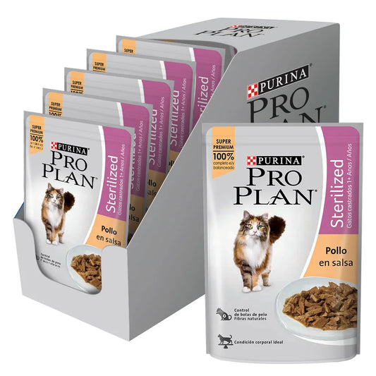 PRO PLAN WET CAT STERILIZED X 85G