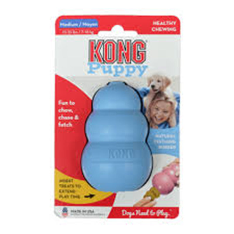 KONG PERRO CAUCHO PUPPY PORTAPASABOCAS MEDIUM