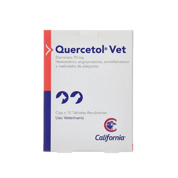 QUERCETOL 70 MG CAJA X 10 TABS CALIFORNIA