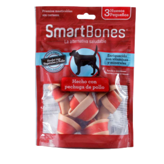 SMARTBONES CHIKEN SMALL X 3 PK