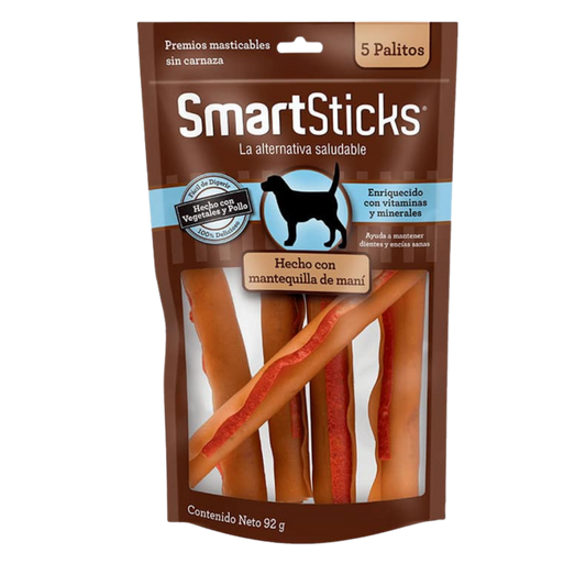 SMARTSTICKS PEANUT BUTTER X 5PK