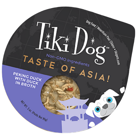 TIKI DOG PETITES TASTE OF ASIA PATO PEKING X 85 GR BANDEJA