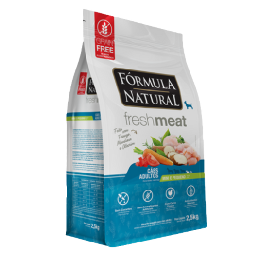 FRESH MEAT CAES ADULTO LIGHT MINI Y PEQUEÃO POLLO X 1 KG