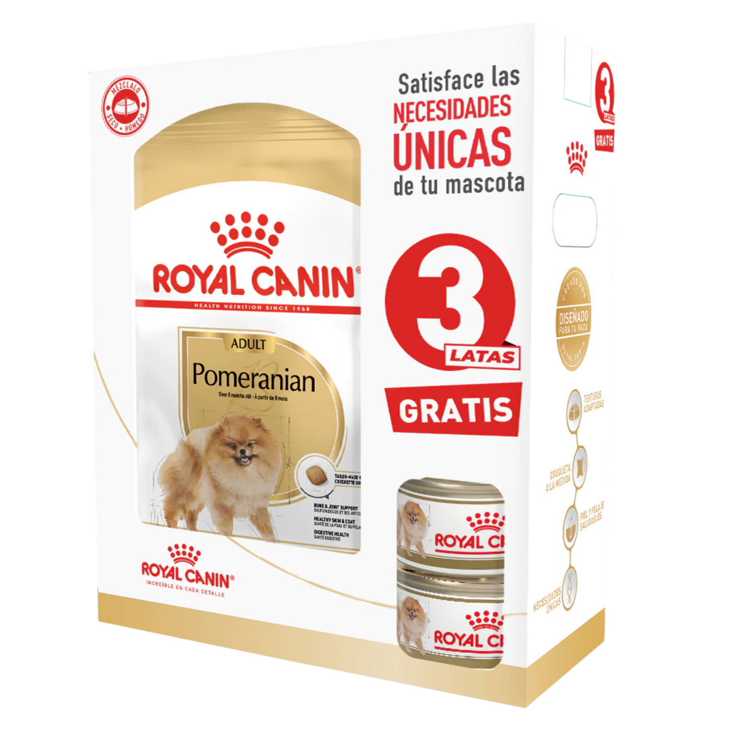 ROYAL MIXF POMERANIAN X 1.5 KG +3 LATA