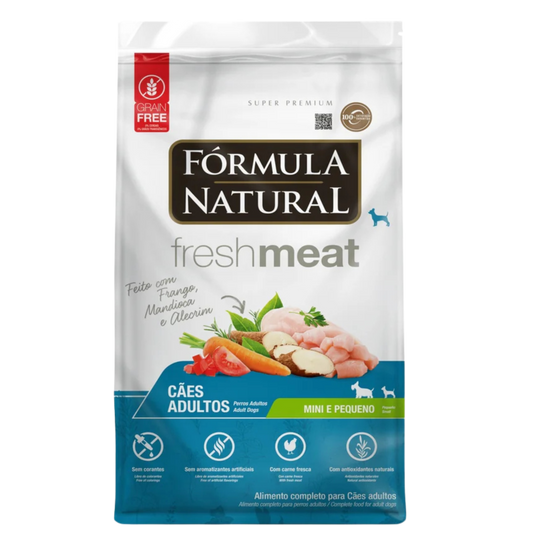 FRESH MEAT CAES ADULTOS MINI Y PEQUEÃOS POLLO X 2.5 KG