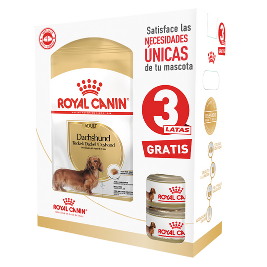 ROYAL MIXF DACHSHOUND X 1.5 KG + 3 BEAUT
