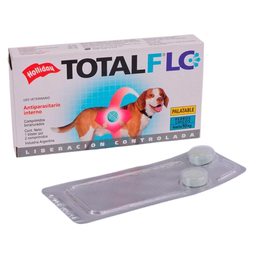 TOTAL FLC PERROS CHICOS C 2 COMPRIMIDOS