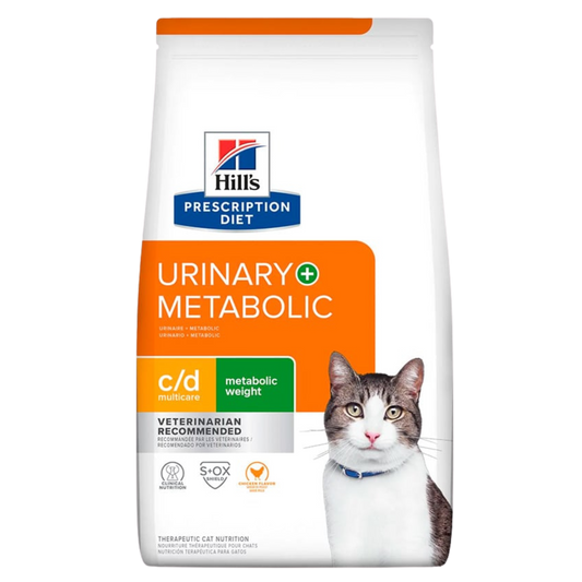 HILLS F METABOLIC + URINARY X 6.35 LB - 2.88 KG