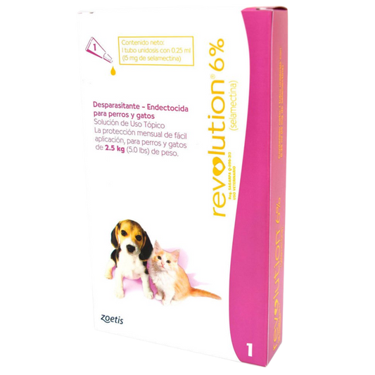 REVOLUTION PLUS X 0.25 ML ROSADO