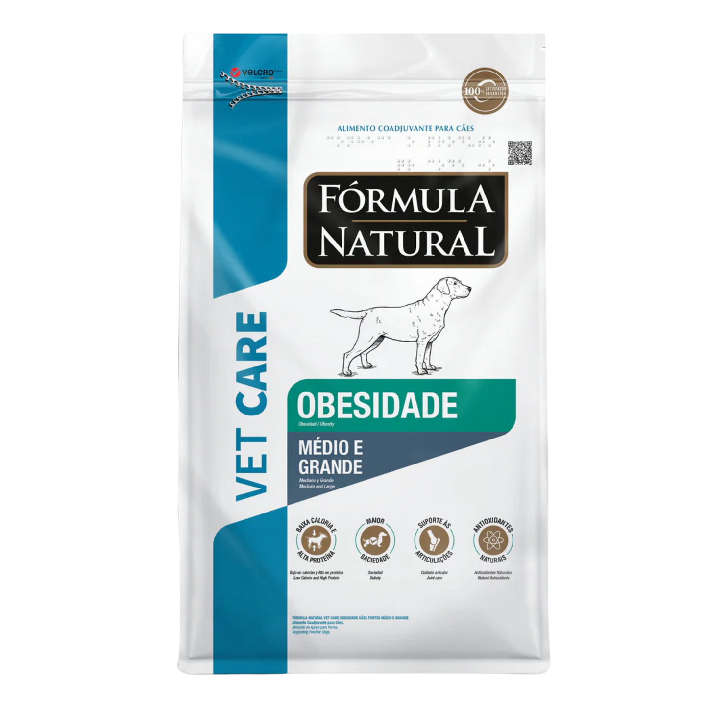 VET CARE OBESIDAD CAES MEDIO Y GRANDE X 10.1 KG