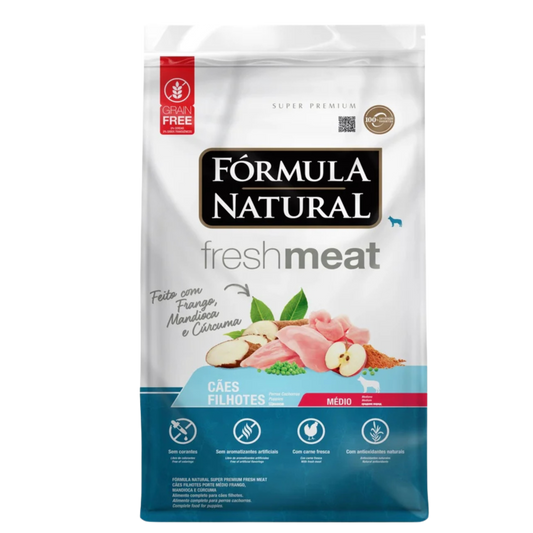 FRESH MEAT CAES FILHOTES MEDIO POLLO X 12 KG