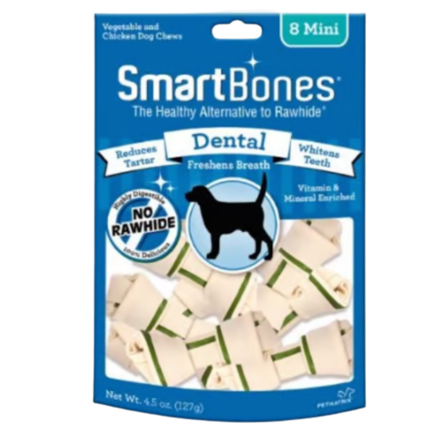SMARTBONES DENTAL MINI X 8PK