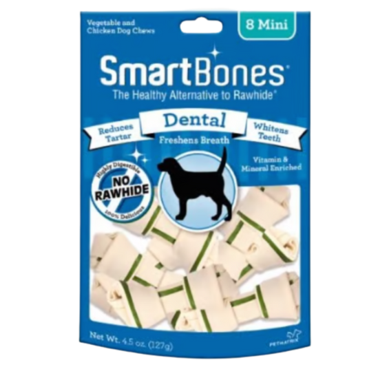 SMARTBONES DENTAL MINI X 8PK