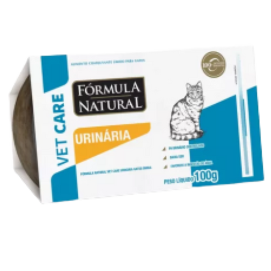 VET CARE URINARIO GATOS HUMEDO X 100 GR AMARILLO