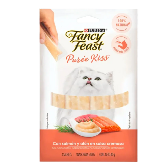 FANCY FEAST KISS SALMON X 4 UNDS