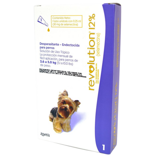 REVOLUTION 12% X 0.25 ML LILA