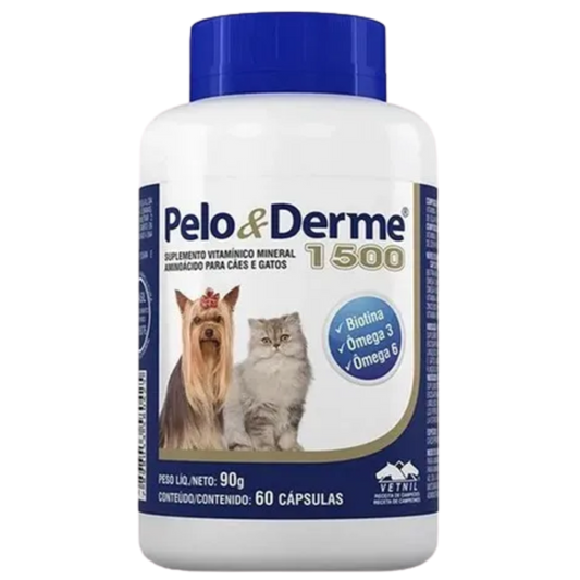 PELO Y DERME 1500 60CAP