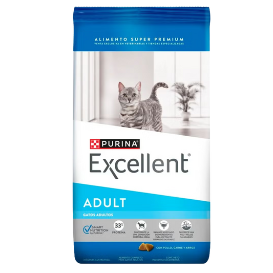 EXCELLENTE GATO ADULTO X 1 KG