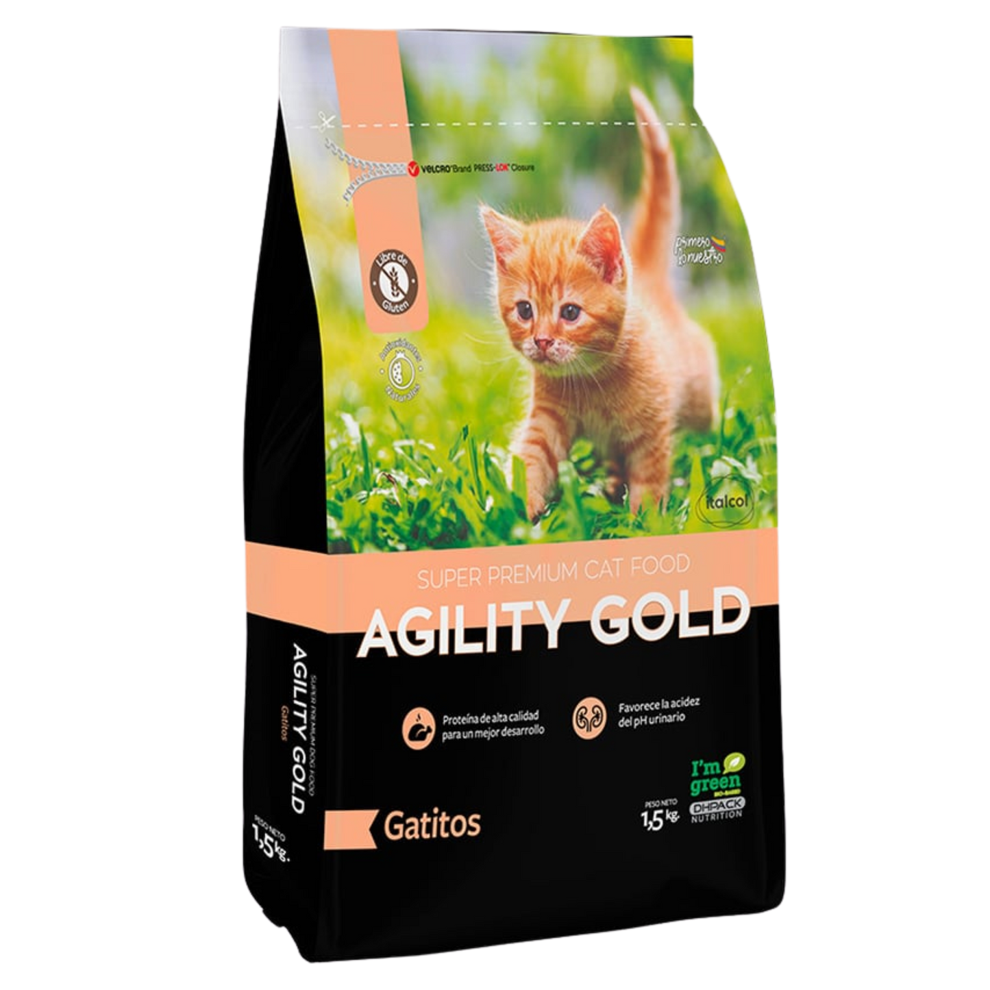 AGILITY GOLD GATITOS X 1,5 KG