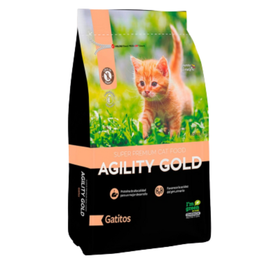 AGILITY GOLD GATITOS X 3 KG