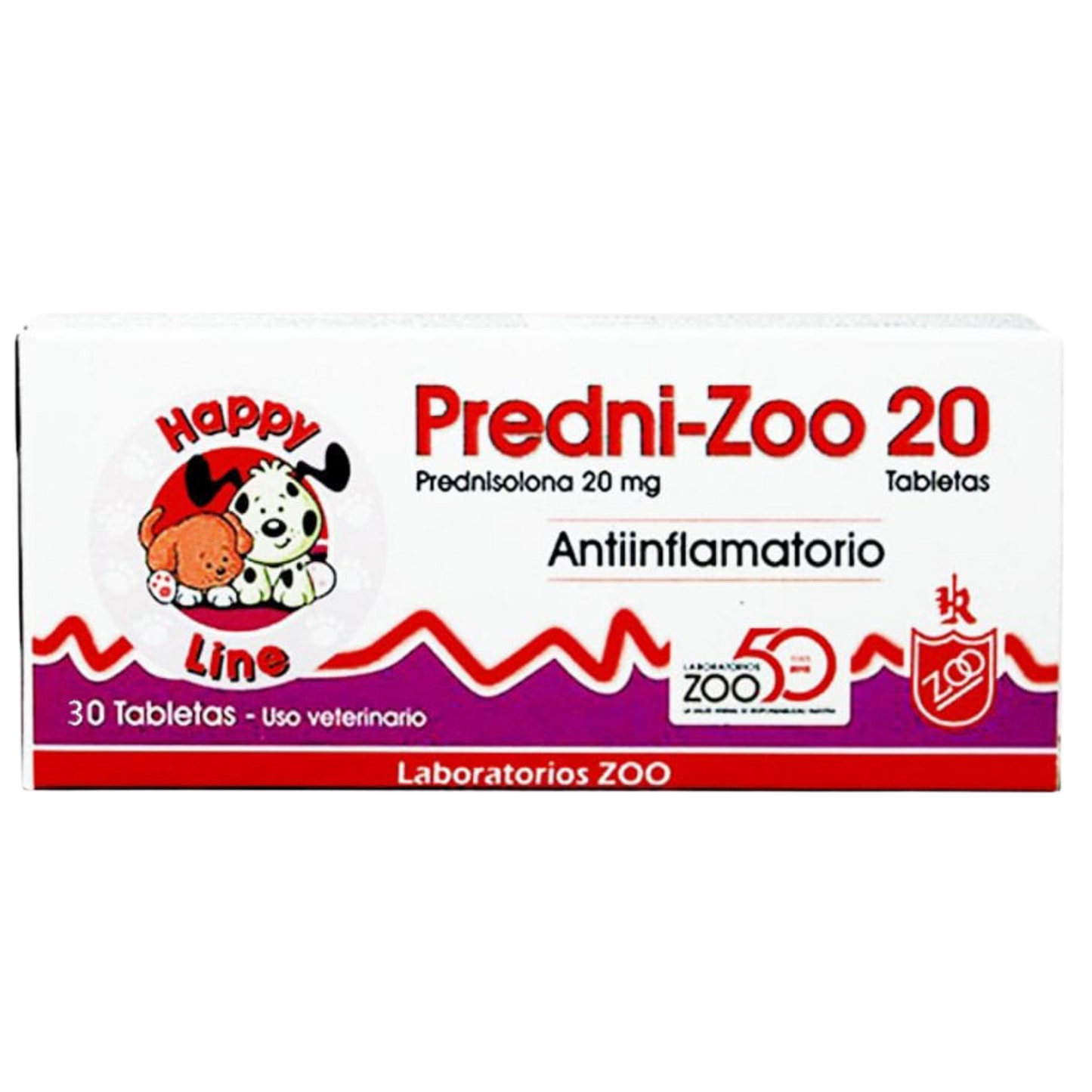 PREDNI ZOO 20 MG X TABLETA