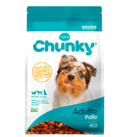 CHUNKY ADULTO POLLO X 4 KG